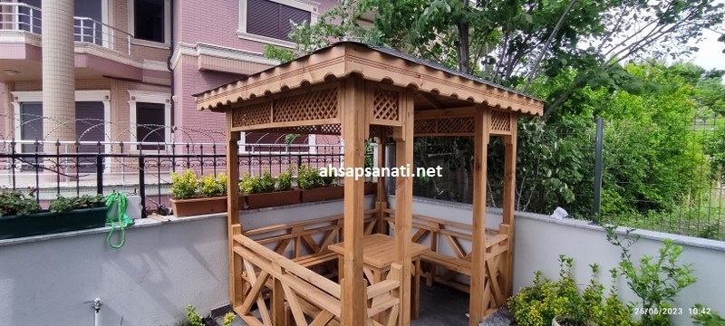 Ahşap Kamelya 9 m2 Kartal Geniş Ürün Fotoğrafı 3