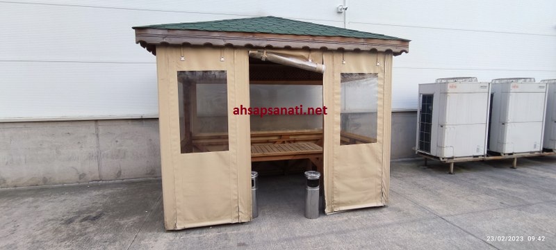 Doğal Ahşap Kış Bahçesi Silivri Geniş Ürün Fotoğrafı 2